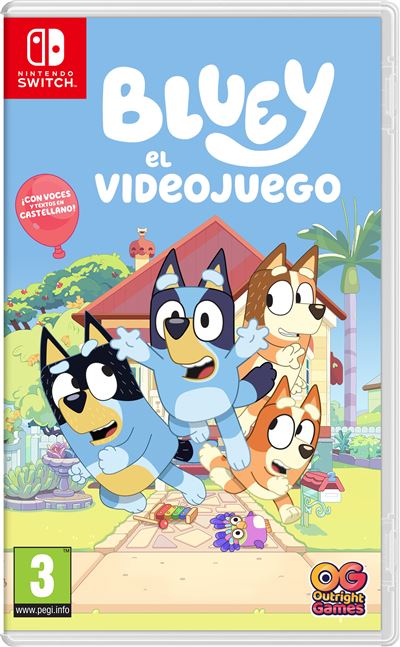 Bluey El Videojuego Nintendo Switch