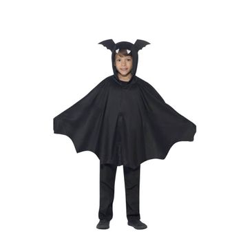 Capa O Disfraz De Murciélago Unisex Para Niños