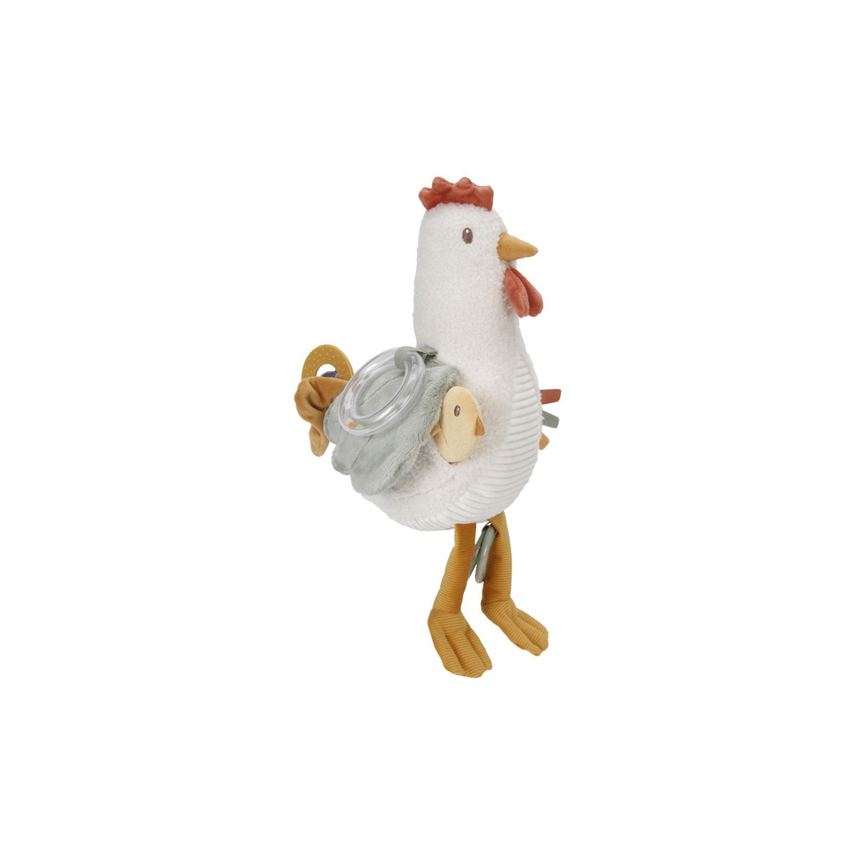 LITTLE DUTCH - Gallina de actividades 25 cm little farm colección Little Farm.