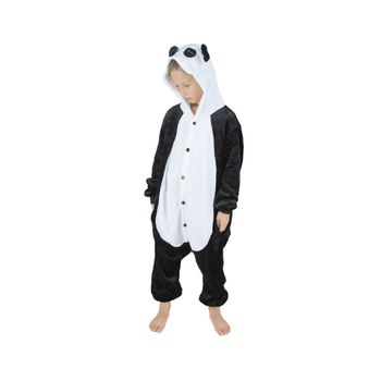 Disfraz De Panda Kigurumi Niño T 4-6 Años