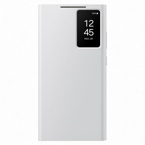 Funda con tapa inteligente Samsung blanca para Galaxy S24 Ultra