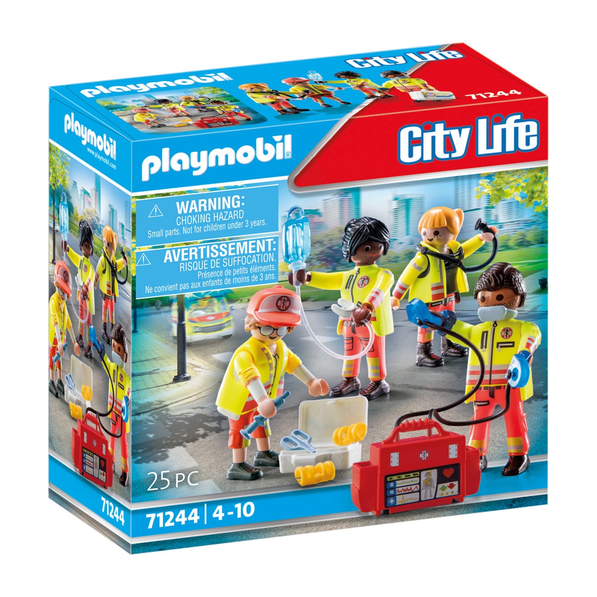 Playmobil - Equipo De Rescate City Life