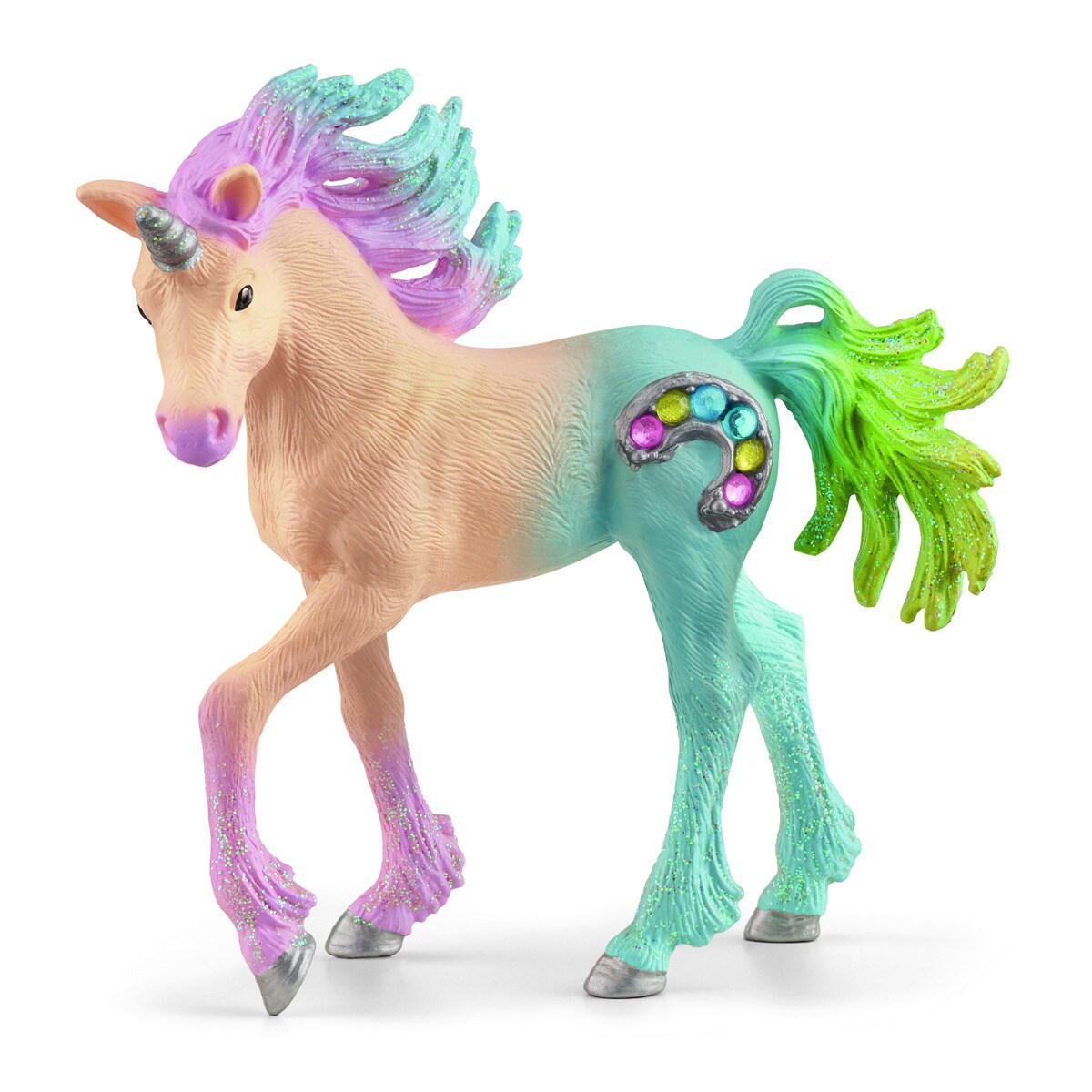 Schleich - Figura Unicorno Algodón De Azucar, Potro