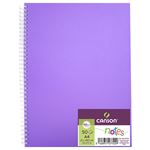 Álbum Espiral Canson Notes Fino A4 50H 120g Violeta