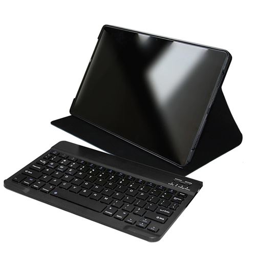 Funda + Teclado SilverHT Wave Negro para tablet Lenovo M10 Plus 3ª Gen