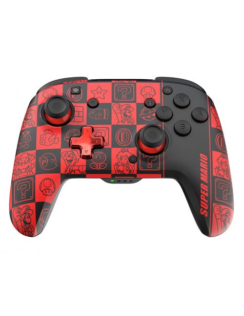 Mando PDP Rematch Glow Super Icon Nintendo Switch