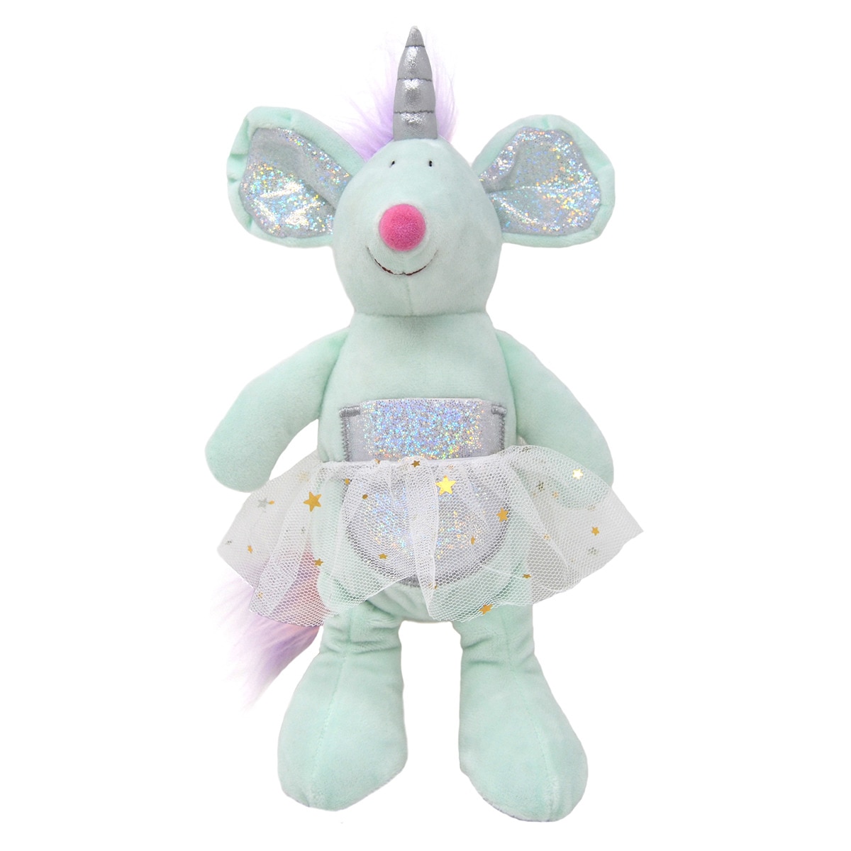 Xotiko - Peluche Ratón Unicornio Ratoncito Dulces Sueños Runi