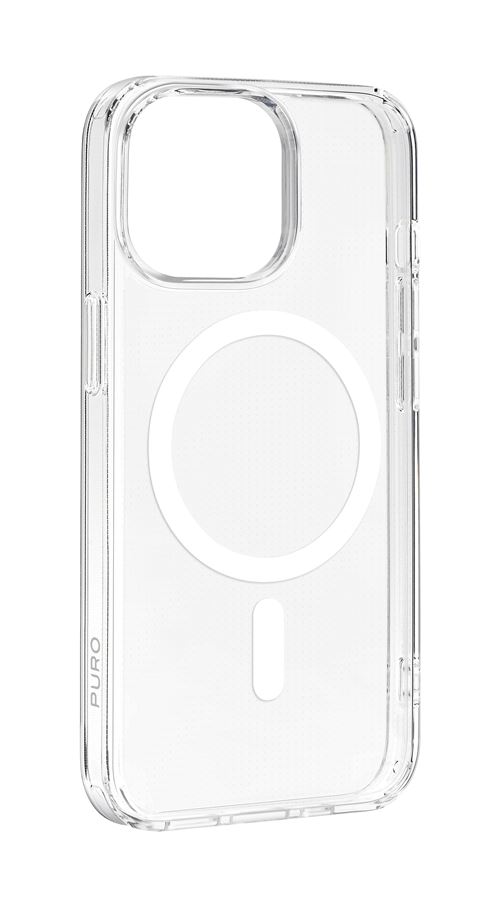 Funda Puro Fun Lite MagSafe Transparente para iPhone 15 Pro Max
