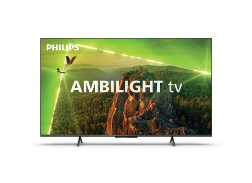 Tv led 75'' philips ambilight 75pus8118 4k uhd hdr smart tv