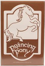 Imán El Señor de los Anillos Prancing Pony