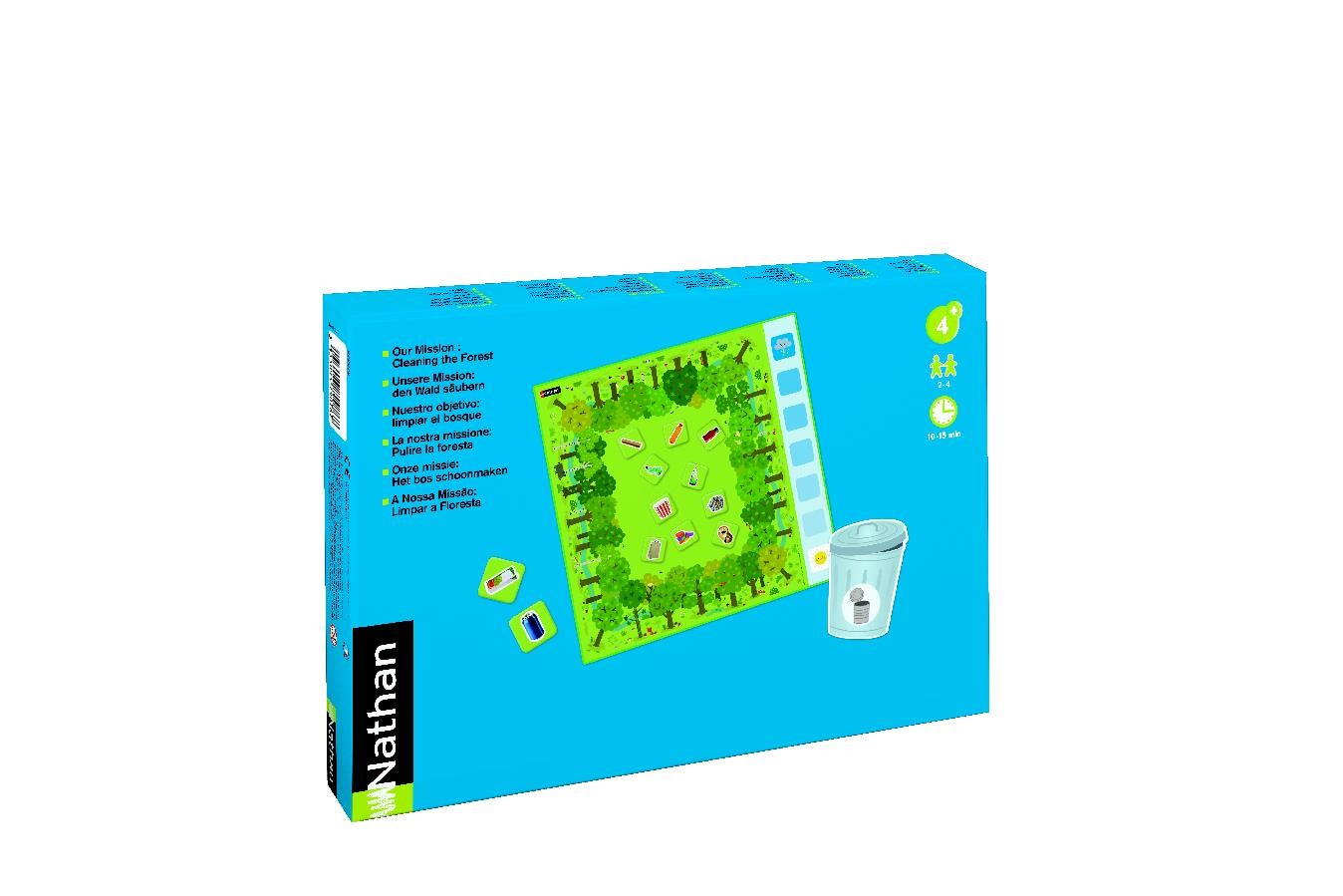 Juego didáctico Nathan Objetivo: Limpiar el bosque