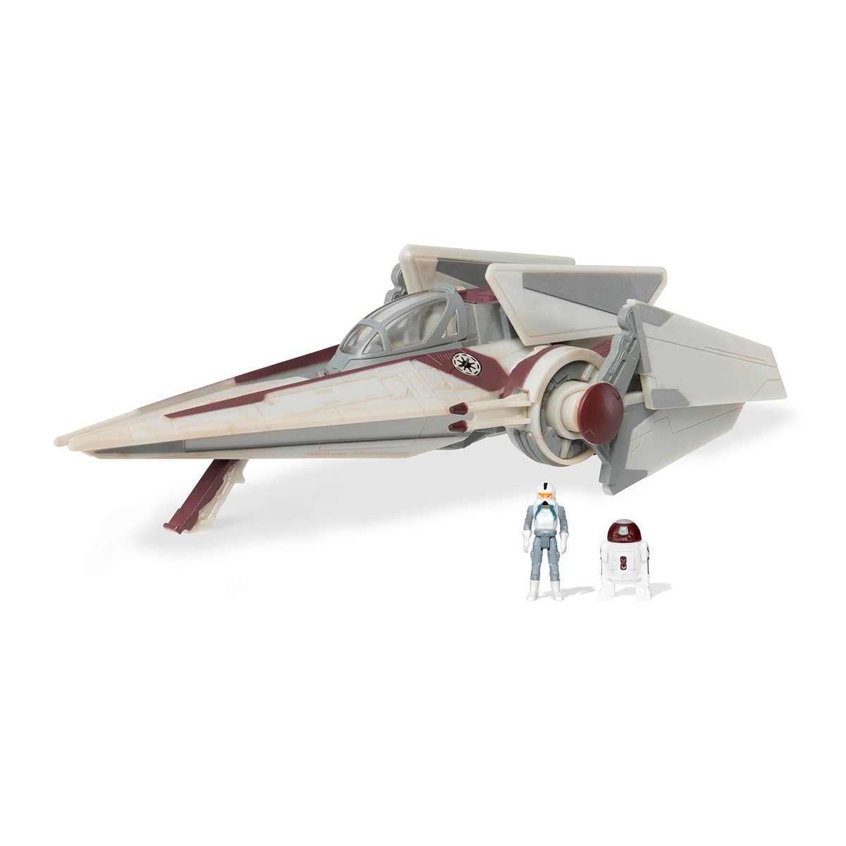 Star Wars - Playset Micro Galaxy Squadron V-wing Starfighter Star Wars.