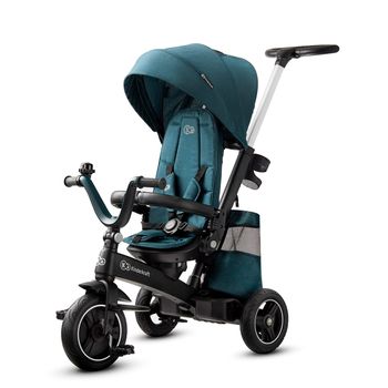 Triciclo Infantil Bidireccional Easytwist Midnight Green De Kinderkraft