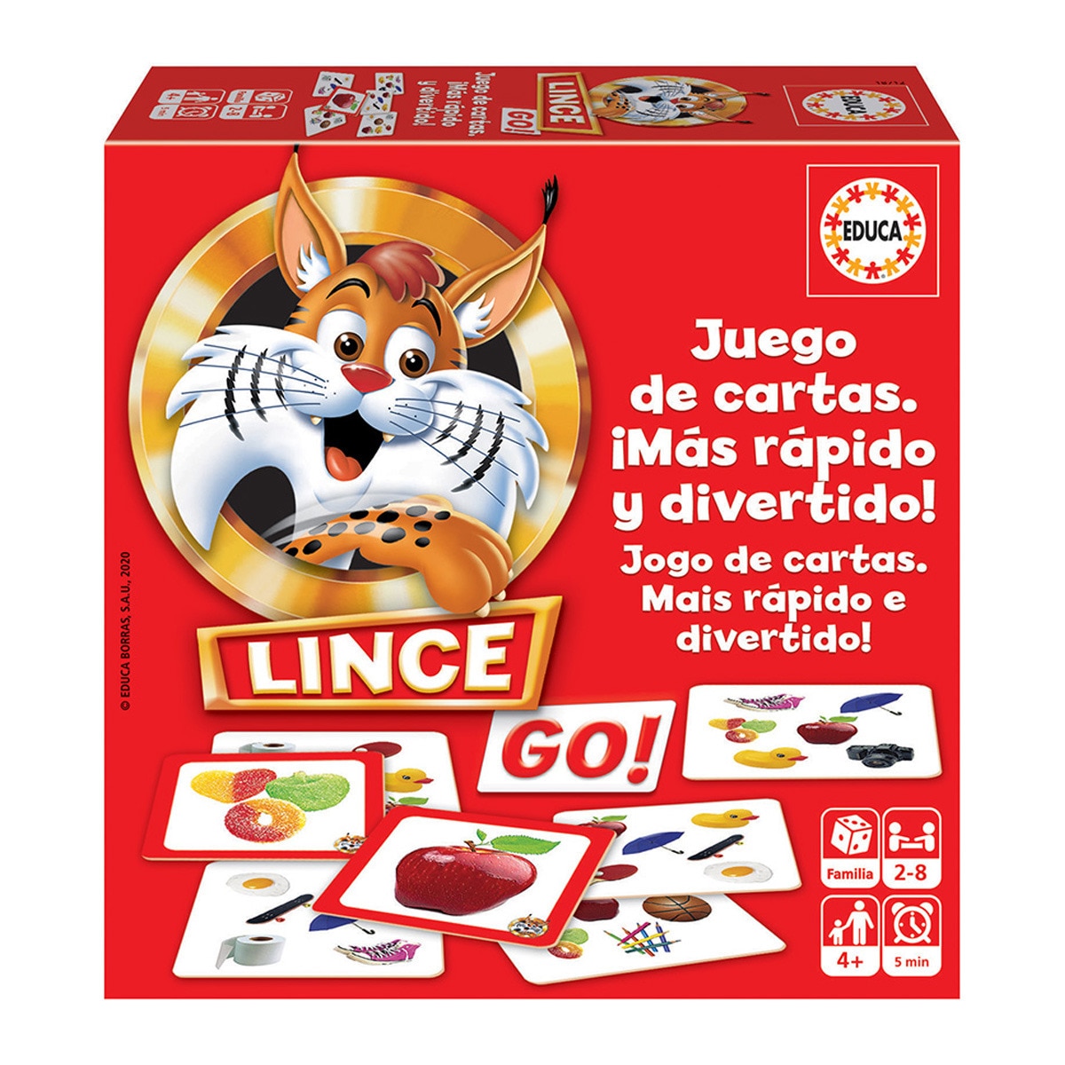 Educa Borrás - Jogo De Mesa Educa Borras Lince Go