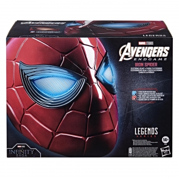 Marvel-Legends Casco Electrónico Iron Spider a partir de 14 años