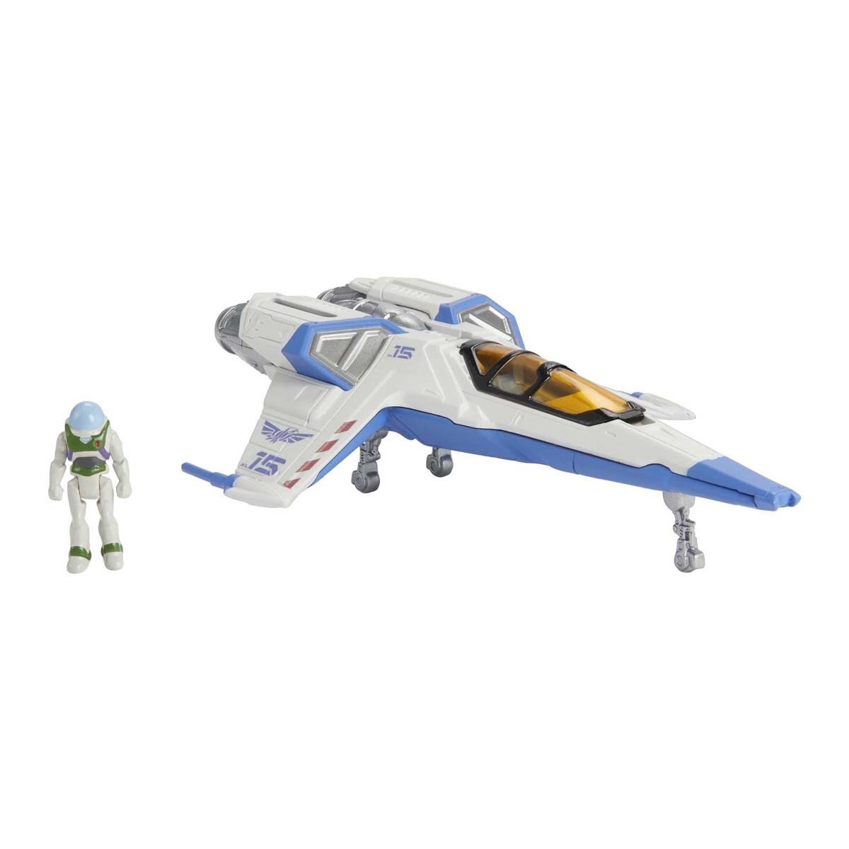 Mattel - Figura Pixar Lightyear Buzz Con Nave XL-15