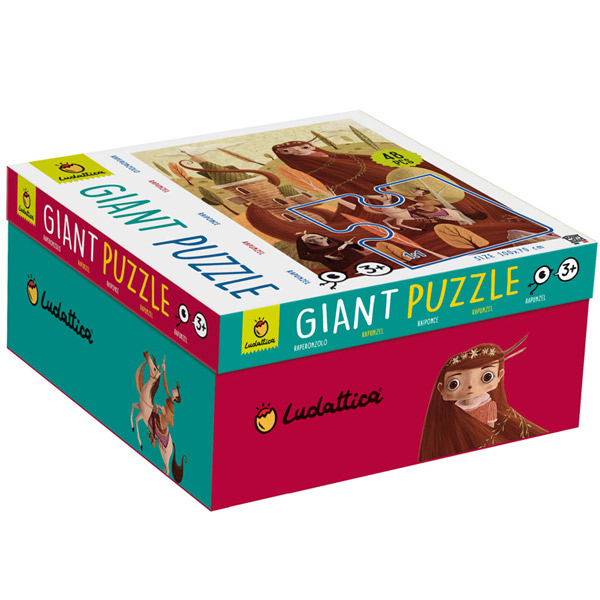Puzzle gigante Rapunzel 48 piezas
