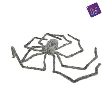 Decoracion Halloween Araña Peluda Gigante