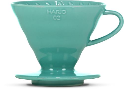 Gotero de café Hario V60 02 Cerámica Turquesa (2-4 Tazas)