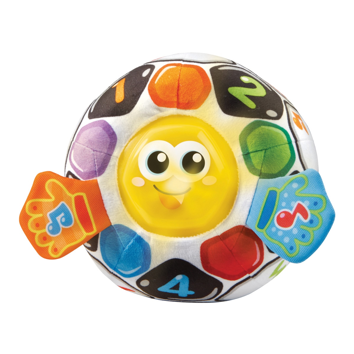 VTech - Pelota De Fútbol Blanda De Estimulación Sensorial Interactiva Futbola Baby