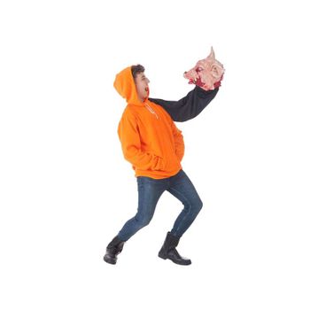 Disfraz Sudadera Halloween Cabeza Cerdo (creaciones Llopis - 80028)