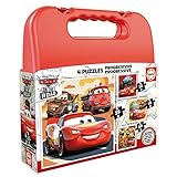 Educa Borrás - Maleta Puzzles Progresivos Cars