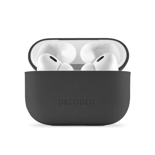 Funda de silicona Decoded AirCase Negro para AirPods Pro 1ª & 2ª Gen