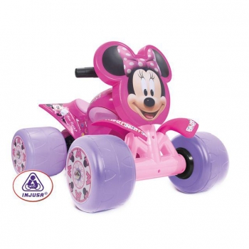 Injusa Bateria Quad Minnie Bowtique 6V +3 años