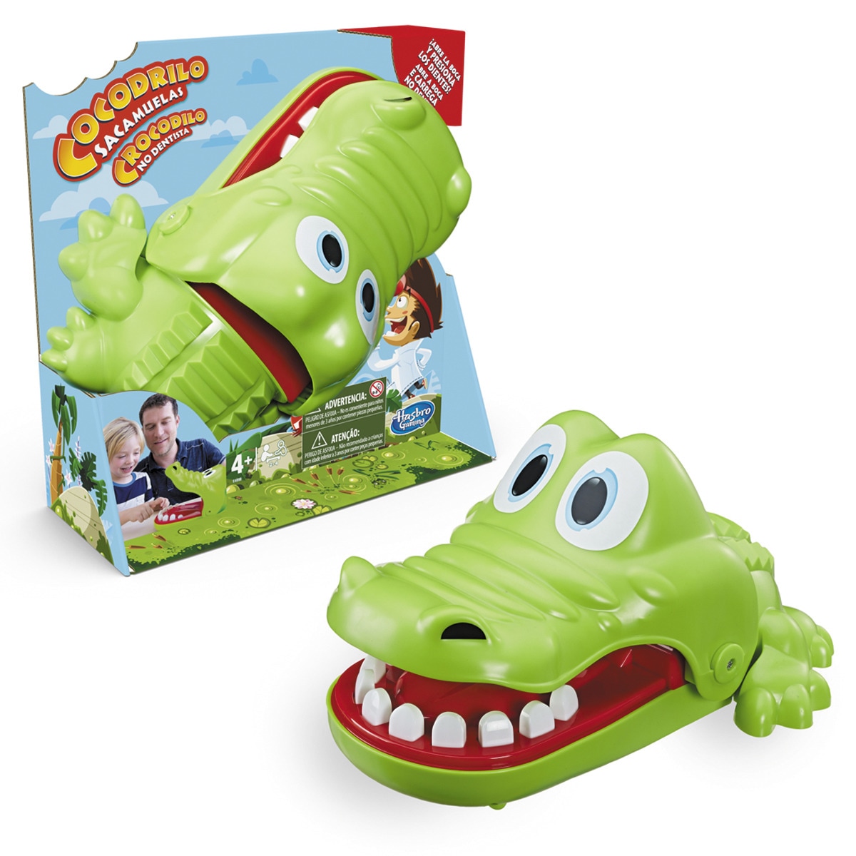 Hasbro Gaming - Juego De Mesa Cocodrilo Sacamuelas