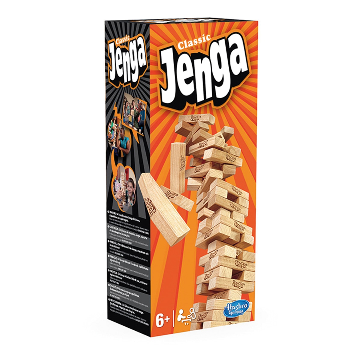 Hasbro Gaming - Juego De Mesa De Equilibrar Bloques Jenga