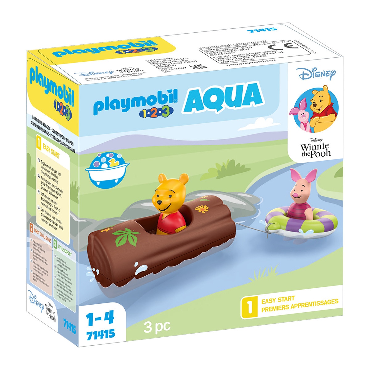 Playmobil - 1.2.3 Aventura en el agua con Winnie & Piglet.