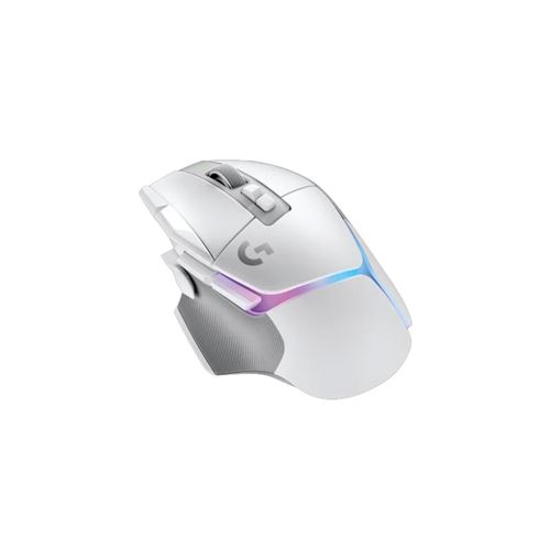Ratón gaming inalámbrico Logitech G502 X Plus Lithgspeed Blanco