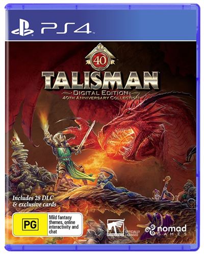 Talisman Digital 40th Anniversary Edition PS4