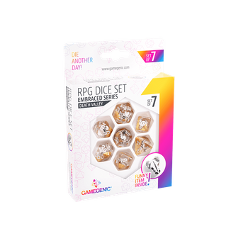 Asmodee - Death Valley Rpg Dice Set (7pcs)