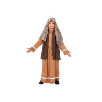 Disfraz San José Pañuelo Cabeza, Cordón,túnica, Abrigo Y Cinturón Talla 5-6 Y (viving Costumes - 207889)