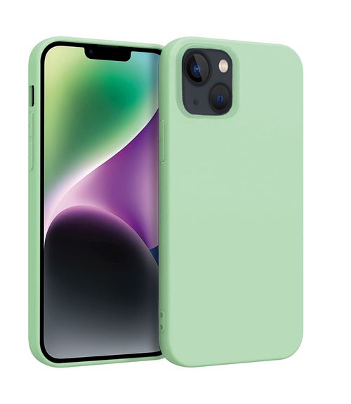 Funda de silicona Icoveri Menta para iPhone 14