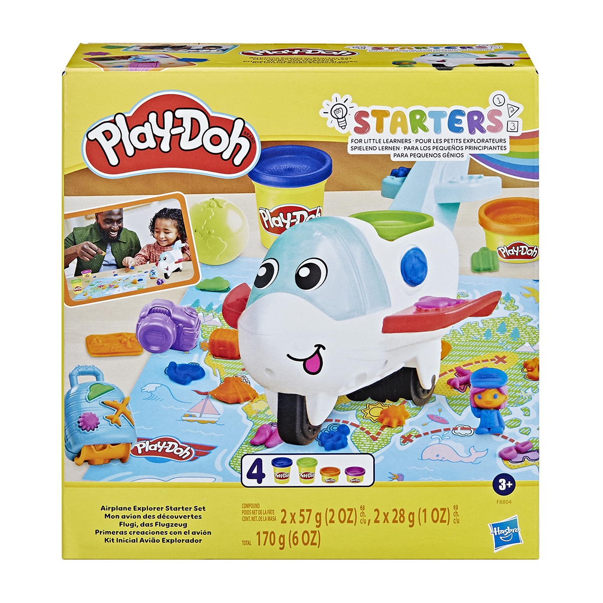 Hasbro - Primeras Creaciones con el Avión Play-Doh Hasbro.