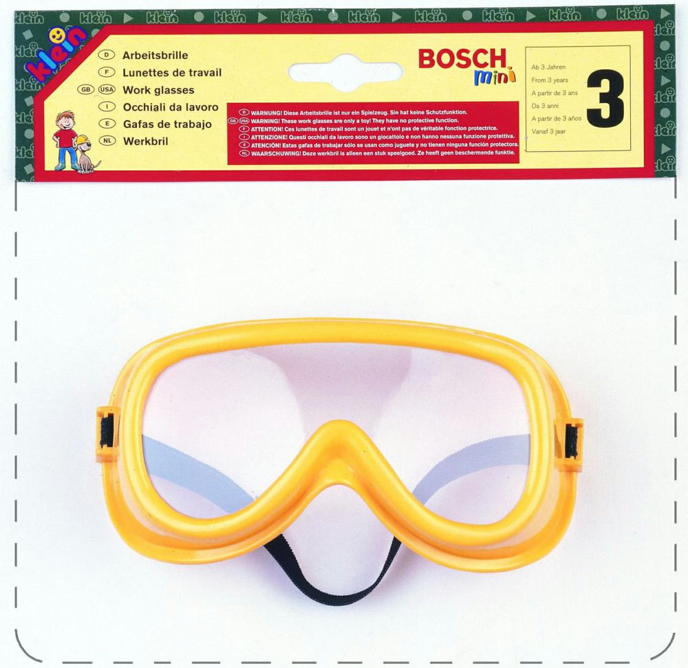 Juego simbólico Bosch Gafas protección
