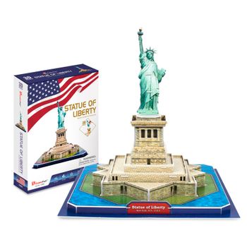 Puzzle 3d Estatua De La Libertad Dam Grande Color: Multicolor