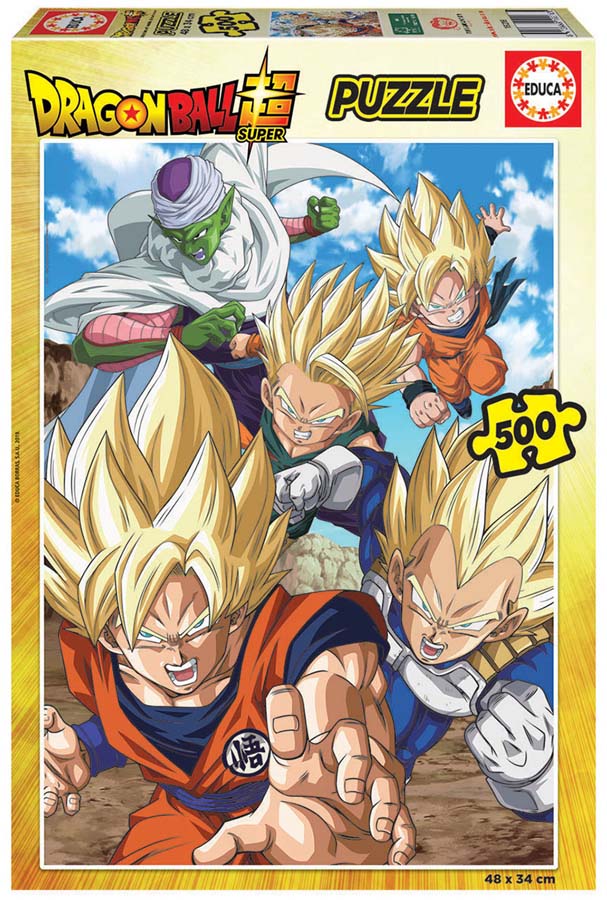 Puzzle 500 piezas Dragon Ball