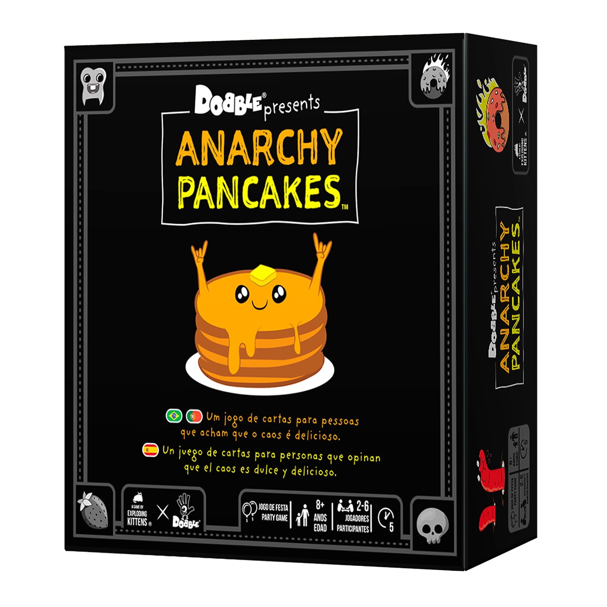 Zygomatic - Juego de Cartas Dobble Anarchy Pancake Zygomatic.