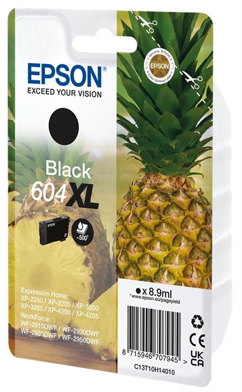 Cartucho de tinta Epson 604XL Negro