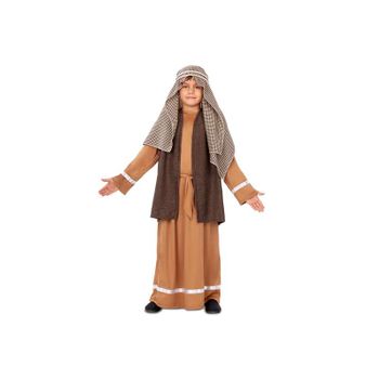 Disfraz San José Pañuelo Cabeza, Cordón,túnica, Abrigo Y Cinturón Talla 3-4 Y (viving Costumes - 207888)