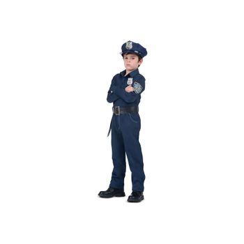 My Other Me Me Fun Company, S.l. Disfraz Policía 3-4 Y (gorra, Camisa, Pantalón Y Cinturón Con Pistolera) (viving Costumes)