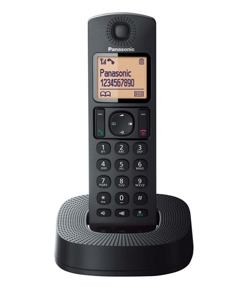Teléfono inalámbrico Panasonic Dect KKX-TGC310SPB Negro