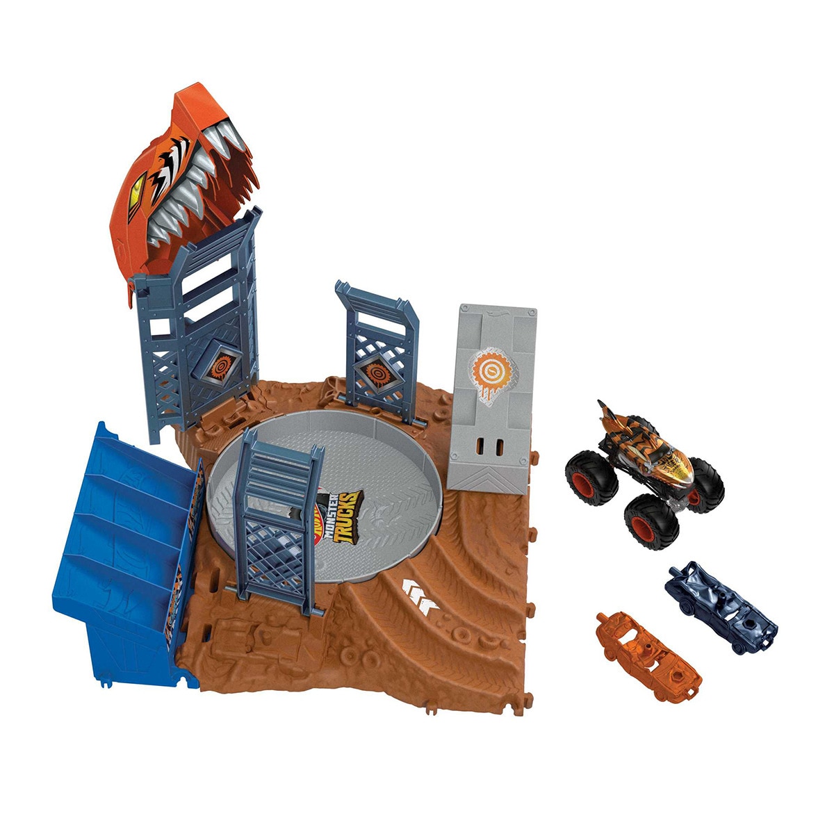 Hot Wheels - Pista Arena World Para Coches De Monster Truck