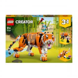 LEGO -  De Construcción Tigre Majestuoso Creator 3 En 1