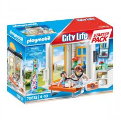 Playmobil - Starter Pack Pediatra City Life