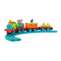 B.TOYS - Tren Electrico Musical Con Luces Y Sonidos "The Critter Express"