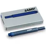 Caja con 5 cartuchos de tinta Lamy T10 azul y negro